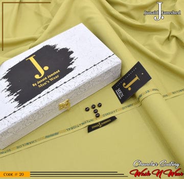 J. Elite Class 4 Season Wash N Wear With Luxury Box & Bag  ( Pistachio )